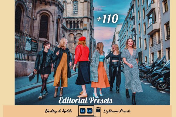 Download 110+ Editorial Lightroom Presets Bundle - Premium Resources