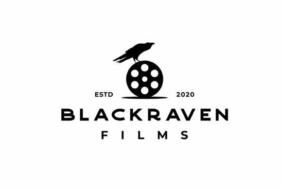 Download Vintage Film Roll with Crow Raven Logo - Vintage film Collection